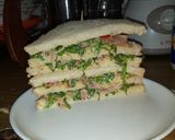 A picture of step 6 of Chicken sandwich.