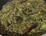 A picture of step 10 of Mocha'r (Banana Flower) Paturi.