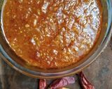 A picture of step 7 of Schezwan Sauce.