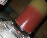 A picture of step 3 of Mixed fruit juice.
