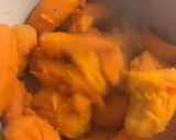 A picture of step 1 of Sweet Potato and Salmon Parmentier with Orange.
