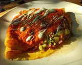 Foto del paso 7 de la receta: Crepas rellenas en salsa de tomate y eneldo