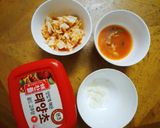Hình bước làm 1 của món Cơm rang kimchi cực healthy