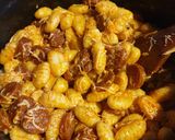 Une image de l'étape 3 de Gnocchis au chorizo.