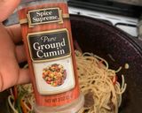 A picture of step 5 of Beef stirfry pasta | spaghetti.