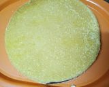Foto del paso 6 de la receta: Tarta de mousse con kiwi y almendras
