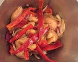 A picture of step 1 of Chicken fajitas.