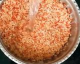 A picture of step 1 of Brown rice soft idlis.