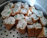 Foto langkah ke 3 dari resep Tahu Aci Kukus.