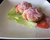 A picture of step 7 of Avocado and Steamed Shrimp.