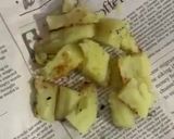 A picture of step 4 of Street style shakerkandi (roasted sweet potato on Tawa).