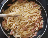 Foto del paso 5 de la receta: Spaghetti con queso y bacon