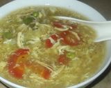 A picture of step 3 of Chicken hot and egg soup 🥚.