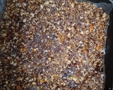 A picture of step 4 of Dates and oats energy bar.