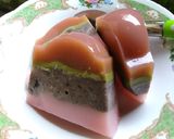 Foto langkah ke 5 dari resep Puding susu oreo greentea.