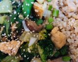 A picture of step 6 of Ginger Miso Stir-fry - vegan.