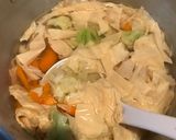 Foto langkah ke 5 dari resep Sop Kembang koL, Kembang Tahu non MSG.