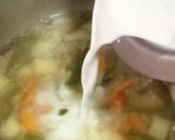 A picture of step 5 of Neer Dosa and Vegetable Stew.
