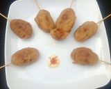 A picture of step 12 of Delicious and crispy yam roll.