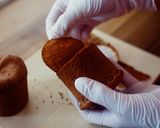 A picture of step 14 of Fluffy Chocolate Chiffon Cake.