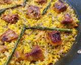 Foto del paso 12 de la receta Arroz de ibéricos y espárragos