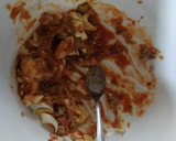 Foto del paso 1 de la receta: Obleas rellenas de atún pisto y huevo duro
