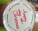 Foto langkah ke 8 dari resep Apricot Cheese Cake (Christmas Cake Theme).