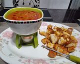 A picture of step 4 of Paubhaji Fondue.