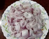 A picture of step 2 of Laal Maas (Mutton / Chevon).