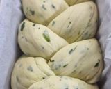 Medvehagymás tavaszi kalács (vegán) recept fázis 4 fotója