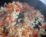 Foto del paso 1 de la receta: Tortilla de zanahoria y arvejas sin huevo apto vegano