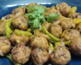 A picture of step 5 of Chicken keema balls.