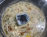 A picture of step 4 of Afghani paneer gravy.