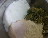 A picture of step 1 of Red velvet dhokla.