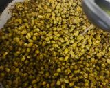 A picture of step 3 of Moong Bean Chaat Salad.