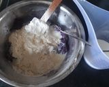 Foto langkah ke 3 dari resep Apem Ubi Ungu.