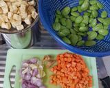 Foto langkah ke 1 dari resep Oseng Tahu Wortel Dan Pete.