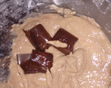 Foto del paso 2 de la receta: Budín de avena, chocolate y banana. Fit