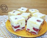 Édesanyám kevert cseresznyés pitéje recept fázis 3 fotója