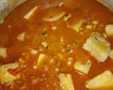 A picture of step 3 of Yam &beans porridge.