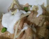 A picture of step 5 of White pepper handi /white karahi.