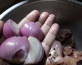 A picture of step 3 of Schezwan Soup.