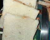 A picture of step 2 of Veg mayonnaise sandwich.