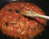 A picture of step 2 of Sedanini al tonno.