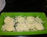Foto del paso 4 de la receta: Pastel de calabacín y salmón ahumado