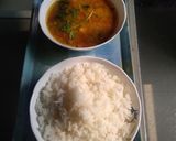 A picture of step 8 of Tuvar dal.