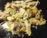 A picture of step 3 of Leftover Roasted Pork and Scrambled Sandwich Remembrance..