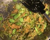 Foto langkah ke 3 dari resep Sambal Ijo Teri Tempe Pete.
