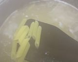 A picture of step 1 of Arrabbiata Penne Pasta.