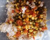 A picture of step 4 of Chicken Salad.